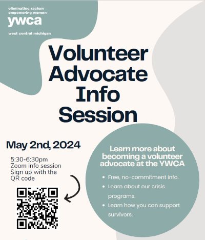 YWCA Volunteer Advocate Information Session